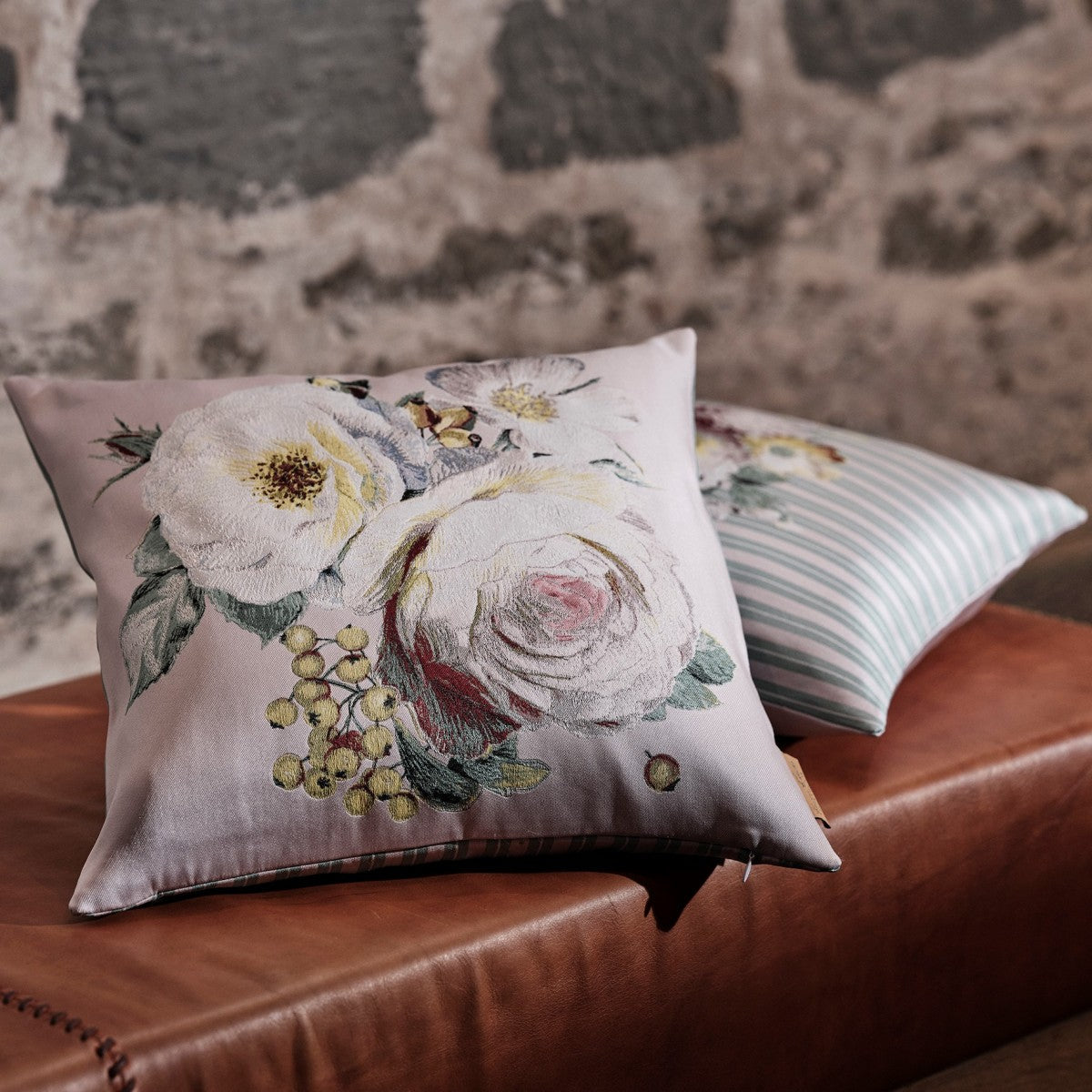 FIORENZA JACQUARD CUSHION COVER