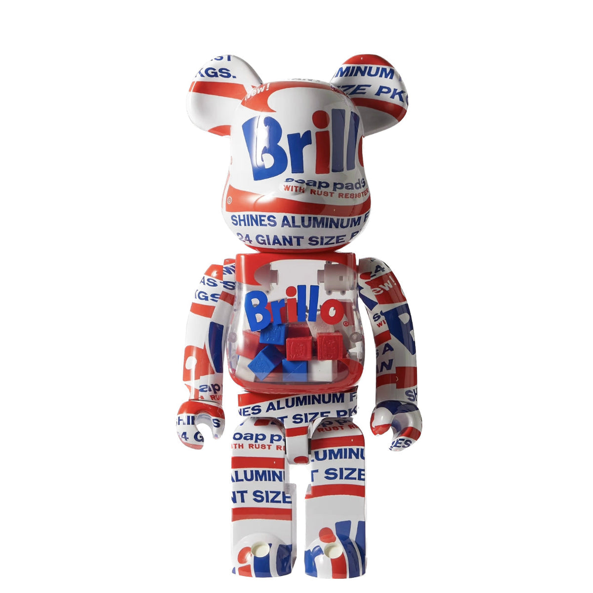 Be@rbrick Andy Warhol "Brillo" 1000%