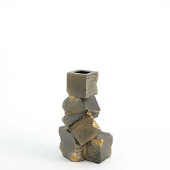Faux Pyrite Vase